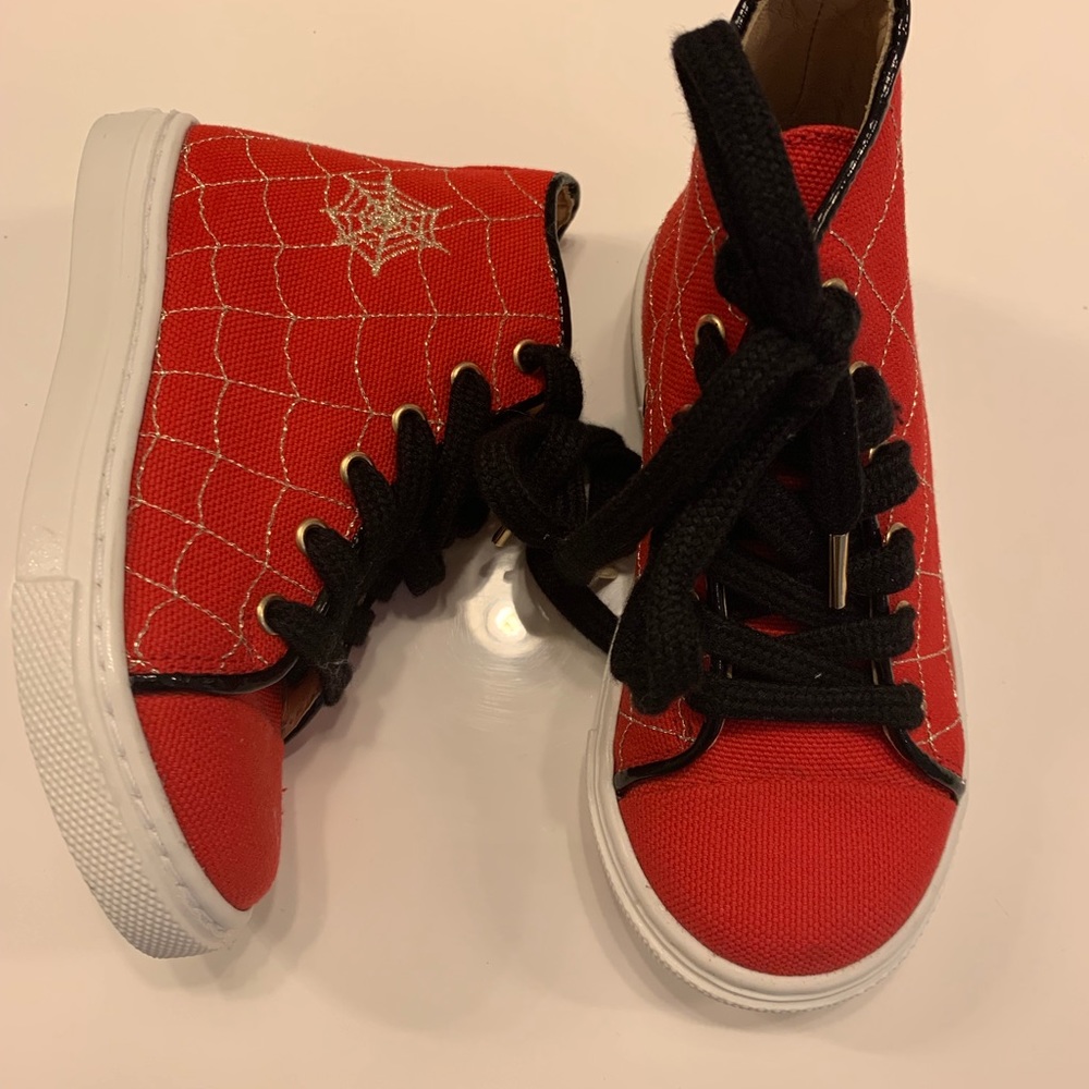 Charlotte Olympia web sneakers red 25 24 unisex